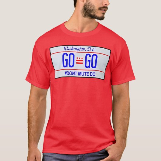 DC GoGo DCファミリーの友達をミュートしないで Tシャツ (正面)