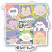DC Super-Villain Menace To Society Club Graphic シール (正面)