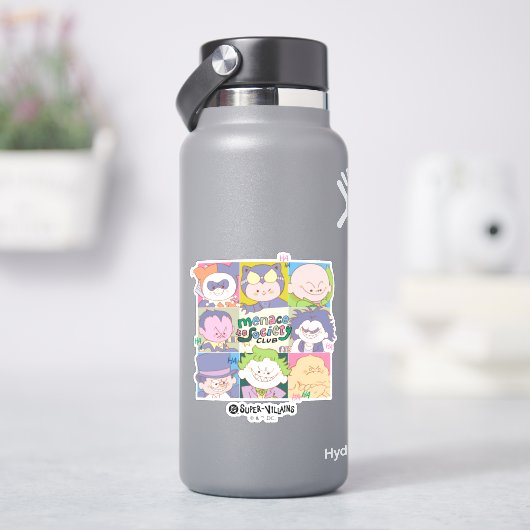 DC Super-Villain Menace To Society Club Graphic シール (HydroFlask)