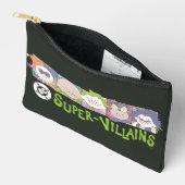 DC Super-Villains Cartoon Lineup アクセサリーポーチ (見開き)