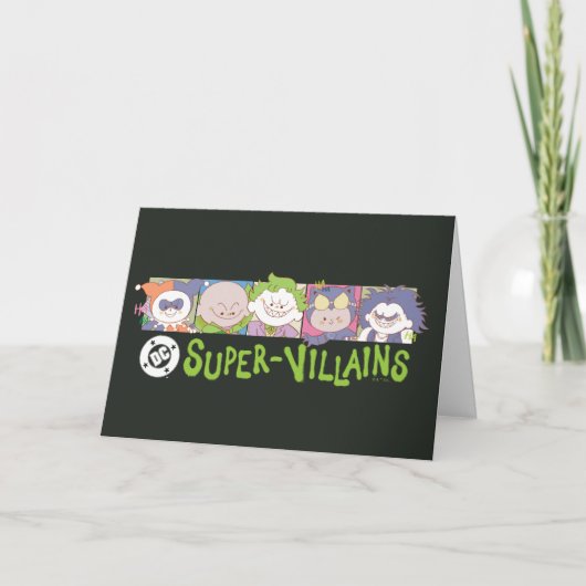 DC Super-Villains Cartoon Lineup カード (正面)