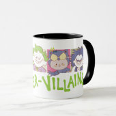 DC Super-Villains Cartoon Lineup マグカップ (正面右)