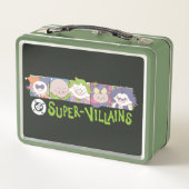 DC Super-Villains Cartoon Lineup メタルランチボックス (裏面)