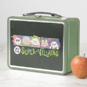 DC Super-Villains Cartoon Lineup メタルランチボックス (インサイチュ)