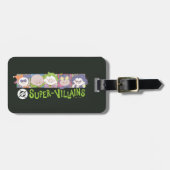 DC Super-Villains Cartoon Lineup ラゲッジタグ (正面横)