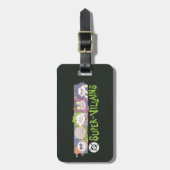 DC Super-Villains Cartoon Lineup ラゲッジタグ (正面縦)