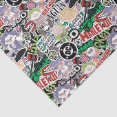 DC Super-Villains Cartoon Pattern 薄葉紙 (詳細)