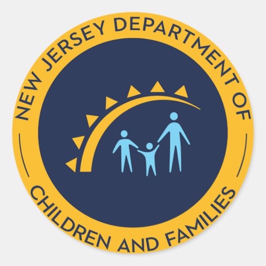 DCFシールステッカー ラウンドシール (正面)