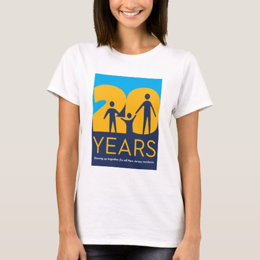 DCF 20周年記念Tシャツ Tシャツ (正面)