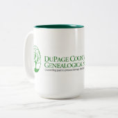 DCGS Banner Mug ツートーンマグカップ (正面左)