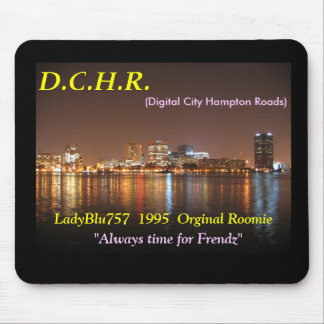 DCHR LadyBluのmousepad マウスパッド