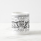 DCKのクラシックな睡眠犬のデザイン モーフィングマグカップ (中央)