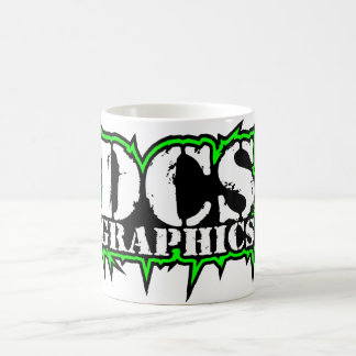 DCSのグラフィック コーヒーマグカップ