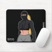DCUO Blonde Woman Mousepad マウスパッド (マウス)