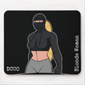 DCUO Blonde Woman Mousepad マウスパッド (正面)