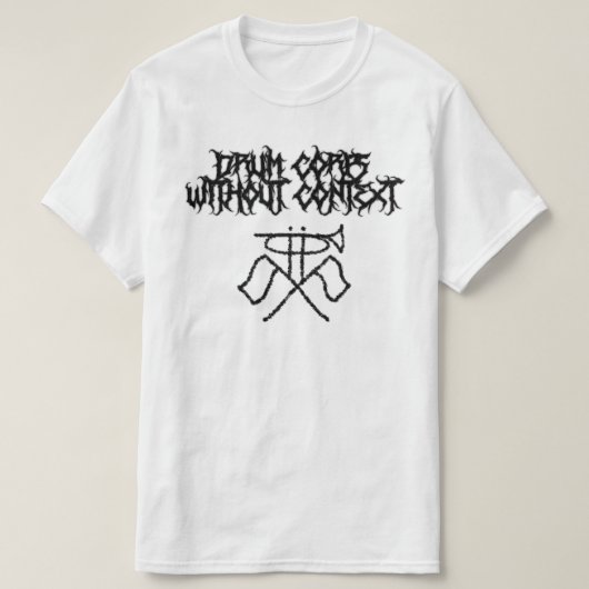 DCWCリハーサルシャツ Tシャツ (デザイン正面)
