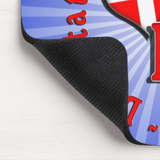 DDの神性の円の略称のロゴの医者 マウスパッド (コーナー)