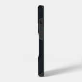 DDモノグラムステッカー入りスマホケース iPhoneケース (左側面)
