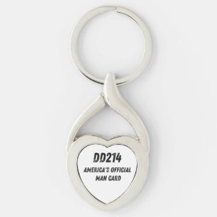 DD214アメリカ公式マンカード キーホルダー
