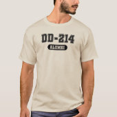 DD-214卒業生 Tシャツ (正面)