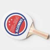 DD-214同窓生の陸軍退役軍人軍隊退職 卓球ラケット (横)