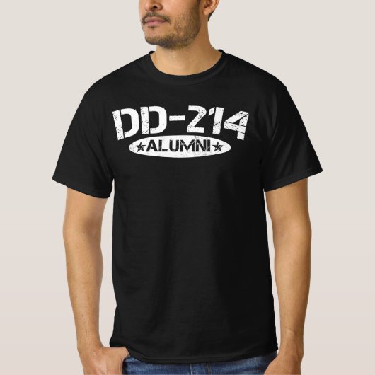 dd-214同窓生 tシャツ (正面)