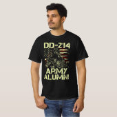 dd-214陸軍同窓生 tシャツ (正面フル)