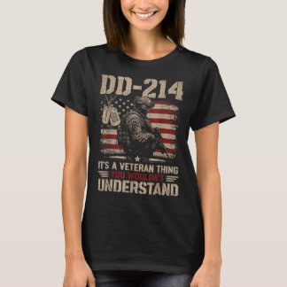 Dd-214 それは退役軍人のこと 軍の誇り メンズ tシャツ