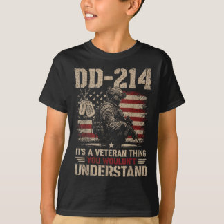 Dd-214 それは退役軍人のこと 軍の誇り メンズ tシャツ