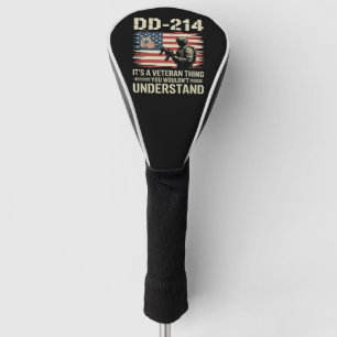 DD-214 それは退役軍人の問題 あなたには理解できないでしょう ゴルフヘッドカバー