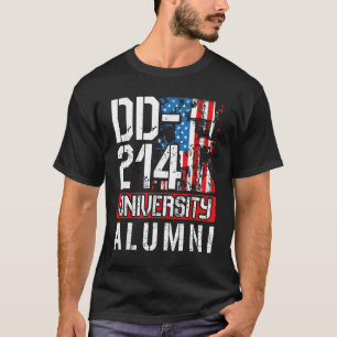 DD-214 University Alumni – 米国軍隊退役軍人Ret Tシャツ