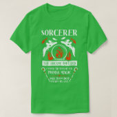DD SORCERERクラスDungeons Dragons Tシャツ (デザイン正面)