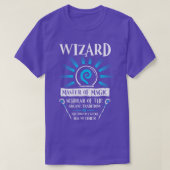 DD WIZARDクラスDungeons Dragons Tシャツ (デザイン正面)