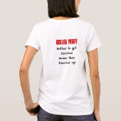 DDDDのTシャツ Tシャツ (裏面)