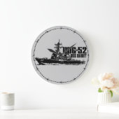 DDG-52バリーラウンド（大）壁時計 ラージ壁時計 (ホーム)