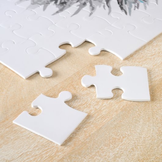 DDLのライオンのパズル ジグソーパズル (側面)