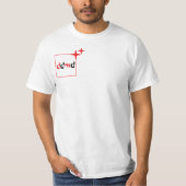 DDMD-スパークルは私を馬鹿にしない Tシャツ (正面)
