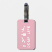 DDMFの生命荷物のラベル ラゲッジタグ (裏面縦)