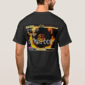 DDRか。 Tシャツ (裏面)