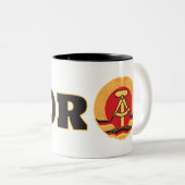 DDRチーム ツートーンマグカップ (正面右)