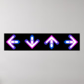 DDR矢印 ポスター (正面)