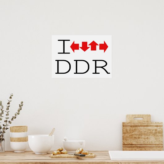 DDR ポスター (キッチン)