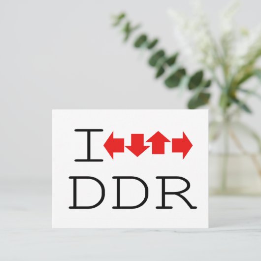 DDR ポストカード (スタンド正面)