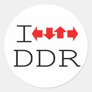 DDR ラウンドシール