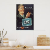 DDR Cigarette Advertisement Poster My choice Real ポスター (キッチン)
