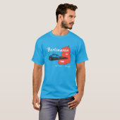 DDR Design Berlinaren Deutsche Reichsbahn Tシャツ (正面フル)