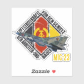 DDR MIG 23 シール (シート)