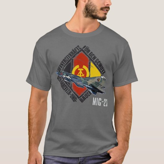 DDR MIG 23 Tシャツ (正面)
