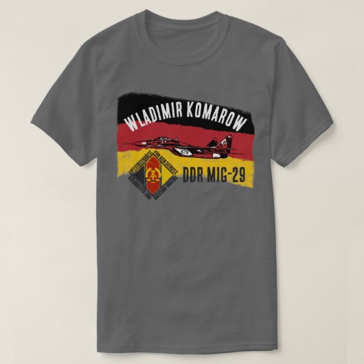 DDR MIG 29 Tシャツ (デザイン正面)