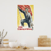 DDR Propaganda Poster May 8th Liberation Day ポスター (キッチン)
